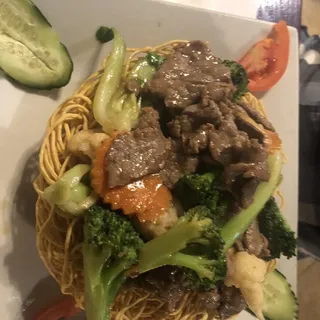 54. Bird Nest Crunchy Noodle