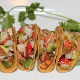 2012 Summer Specials - Lobster Cilantro &amp; Lime Mini Tacos