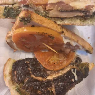 Portobello Mushroom Sandwich