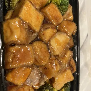 General Tso Tofu w/ Broccoli