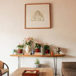 So cute the interior of Lotus Cafe!