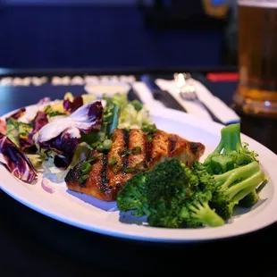 grilled fish, fish, food, seafood, grilled seafood