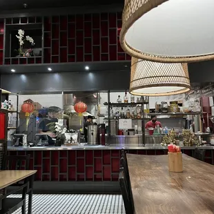 Tables and Order area