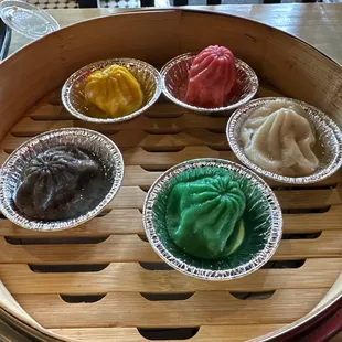Rainbow Dumplings