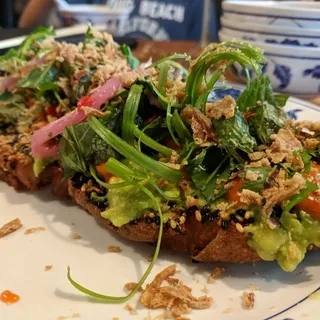 Shrimp Avocado Toast