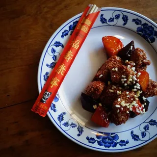 Sweet and Sour Sesame Chicken
