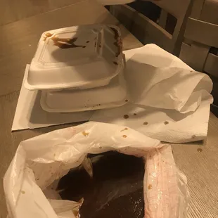 Don't ask for extra gravy.