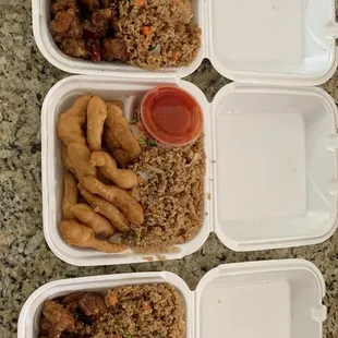 Good food. A lot of food at a great price.