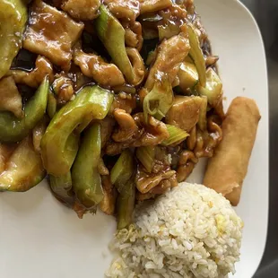L11. Cashew Chicken Lunch Special