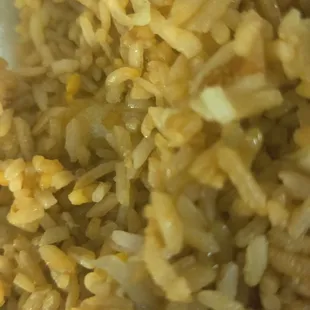 Sesame chicken 12.95. fried rice, no egg, no veggies. eggroll. No egg, you bite into pure cabbage. I had to add it to rice. Won't go back.