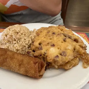 Pork Egg Foo Young (lunch portion)