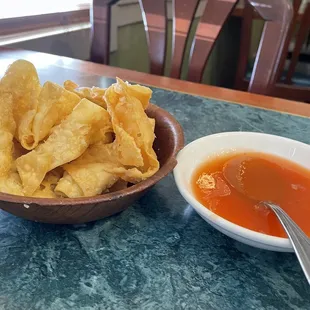 The unknown appetizer they brought me.