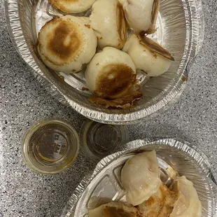 Pork dumpling &amp; pot stickers