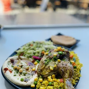 Chicken Shawerma plate
