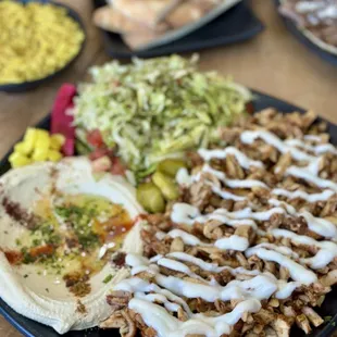 Chicken Shawerma plate