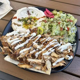 Chicken Shawerma plate