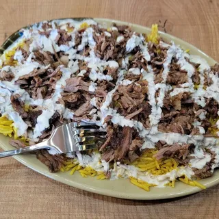 Shawerma Over Rice