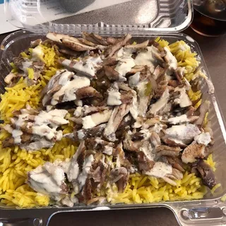 Chicken Shawerma plate