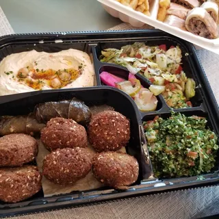 Falafel Veggie platter