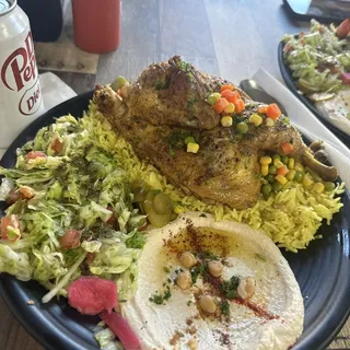 Half Chicken plate