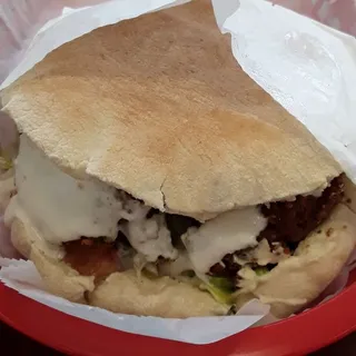 Falafel sandwich