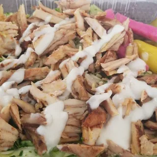Shawerma over Salad