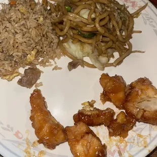 Orange Chicken Combo