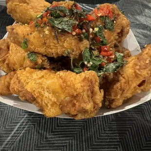 Thai Chili Basil Wings