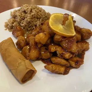 Orange chicken
