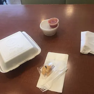 This was for a dine-in experience :(