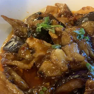 Eggplant with Garlic Sauce （鱼香茄子）