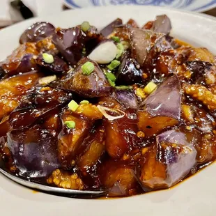 Eggplant w/ Garlic Sauce