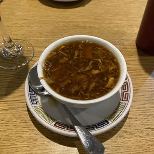 Hot and sour soup