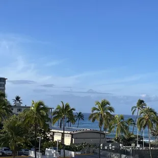 View from our 6th floor corner room