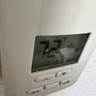 Bug inside thermostat