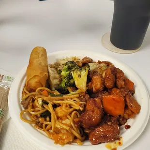 Everything was very good. I absolutely loved my plate