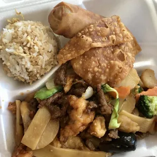 Forgot this dish but it was solid for lunch portion