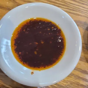 Chili oil