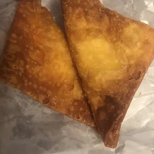 6 Crab Rangoon