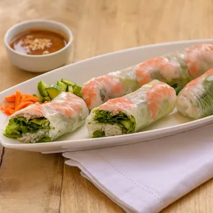 Goi Cuon Tom Thit - Shrimp &amp; Pork Spring Rolls