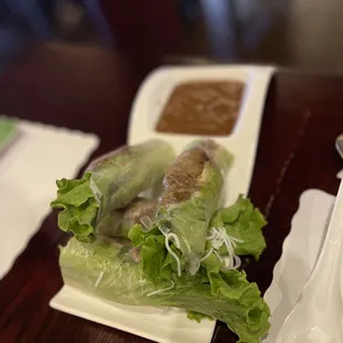 S7. Two Grilled Lemongrass Pork Rolls