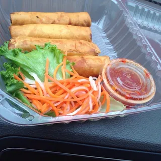 S1. Three Crab-Shrimp Egg Rolls
