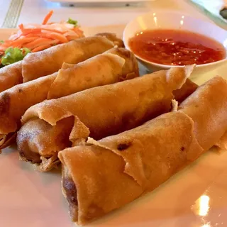 V1. Three Vegetarian Eggrolls