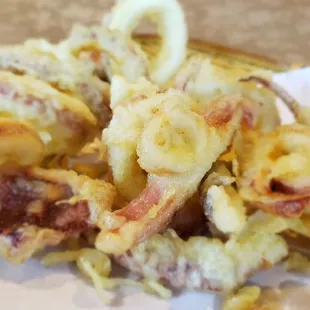 The fried calamari