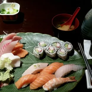 Sushi &amp; sashimi combo