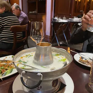 Tom Kha Vegetable Soup - Hot Pot