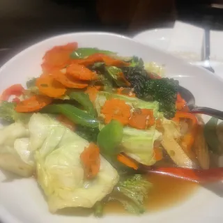 Tom Yum Vegetable Soup - Bowl