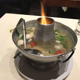 Chilean Sea Bass Tom Yum Soup