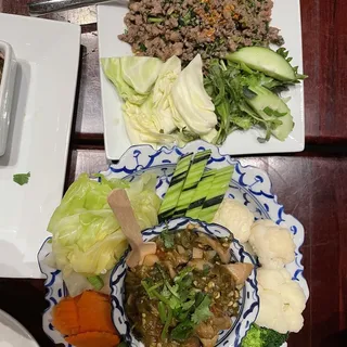 Nam Prik Hed (Mushroom Spicy Dip)