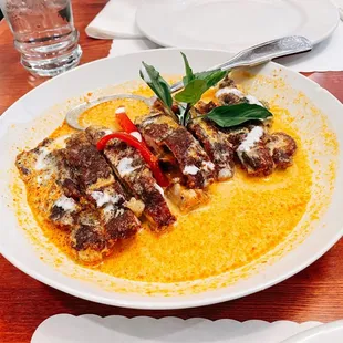 Crispy Duck With Panang